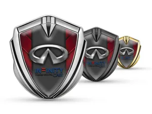 Infiniti Emblem Metall Abzeichen Minimaler Look Universell